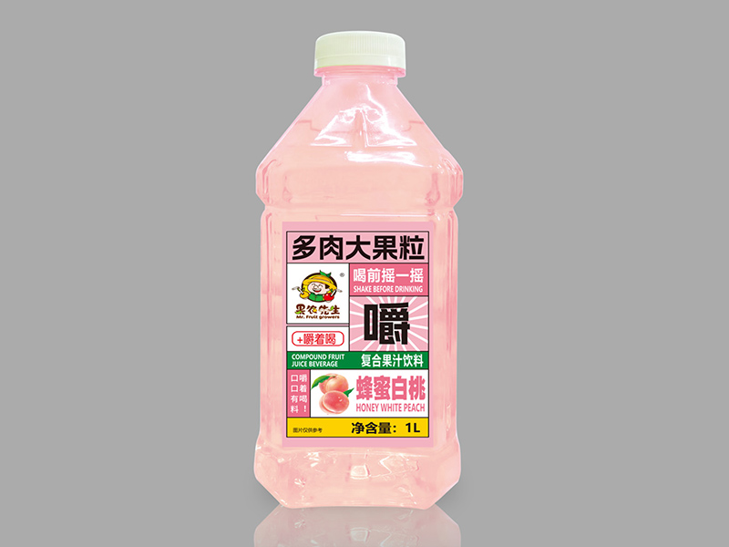 1L装果肉果汁（蜜桃味）