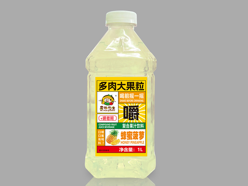 1L装果肉果汁（菠萝味）