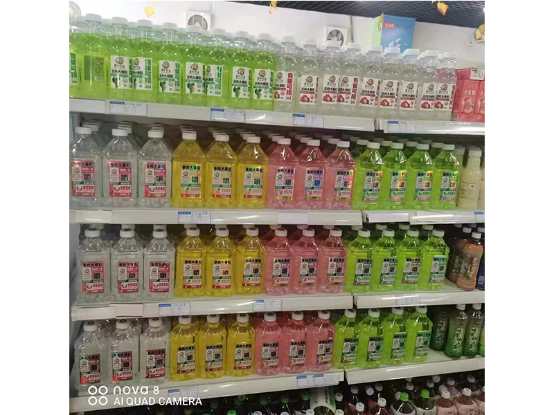 1L果肉果汁陈列图
