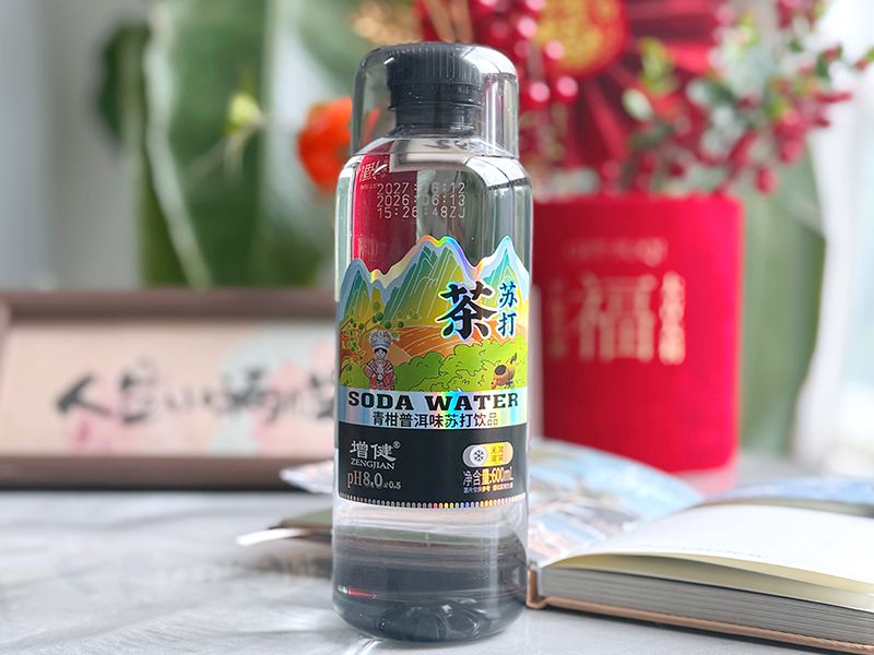 青柑普洱苏打水